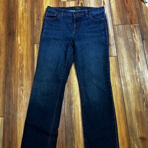 Women's Size 8 Regular Straight Lauren Ralph Lauren Jeans Medium Wash